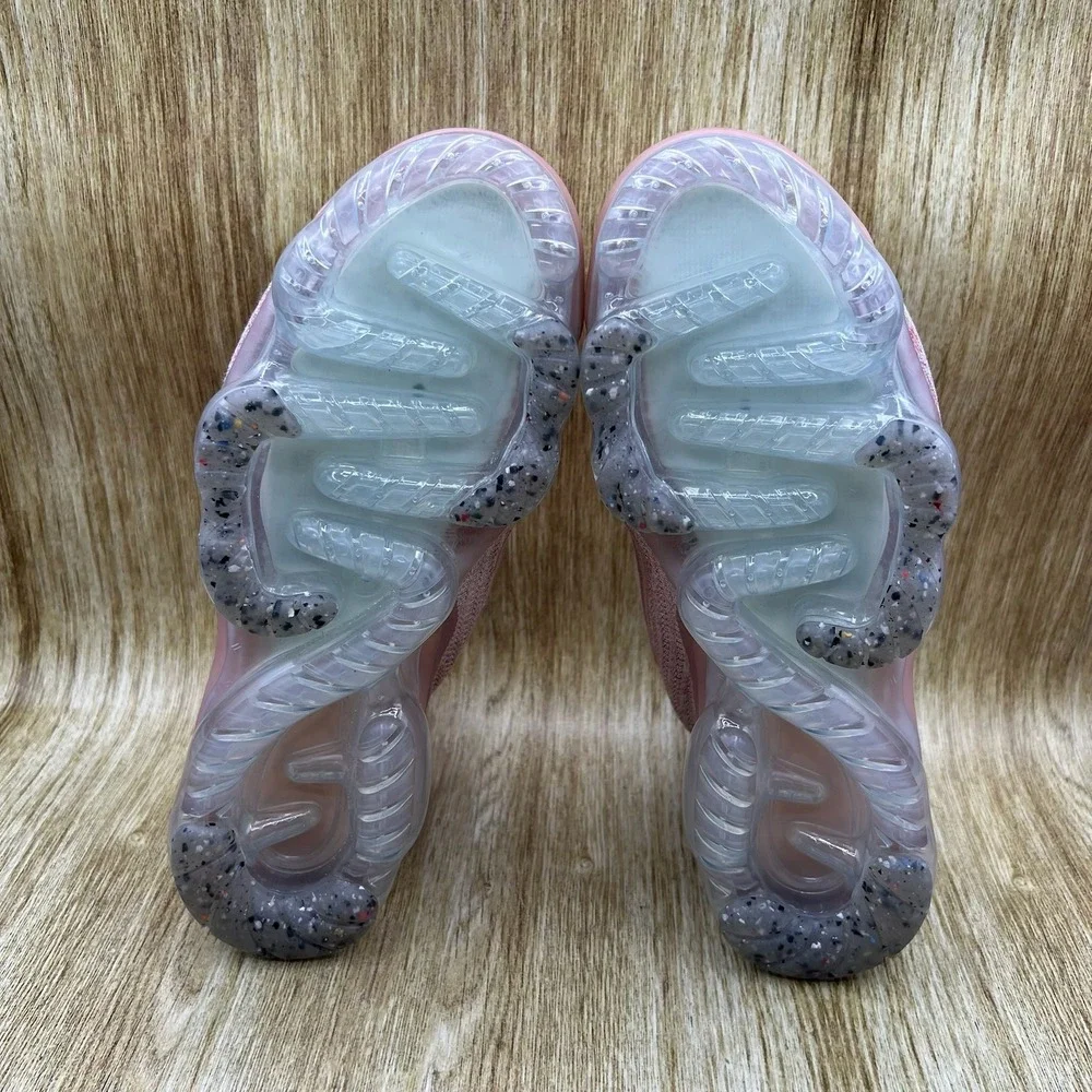 Nike Air VaporMax 2021 Flyknit Mens 10 Womens 11.5 Pink Oxford Rose DJ9975-600 - Picture 8 of 10